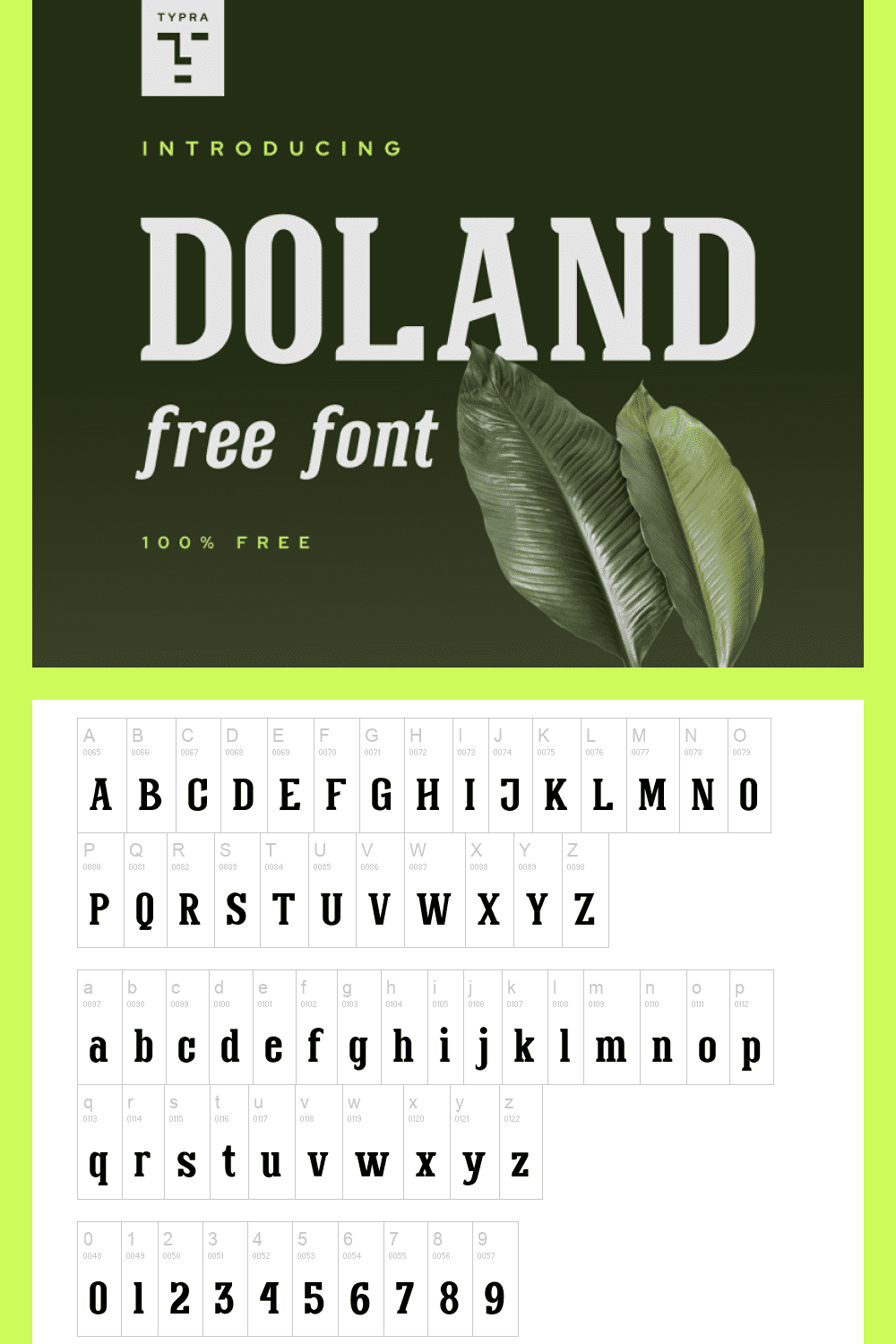 Fresh, Indonesian font in green.
