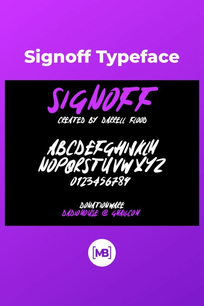 best free fonts for sign making