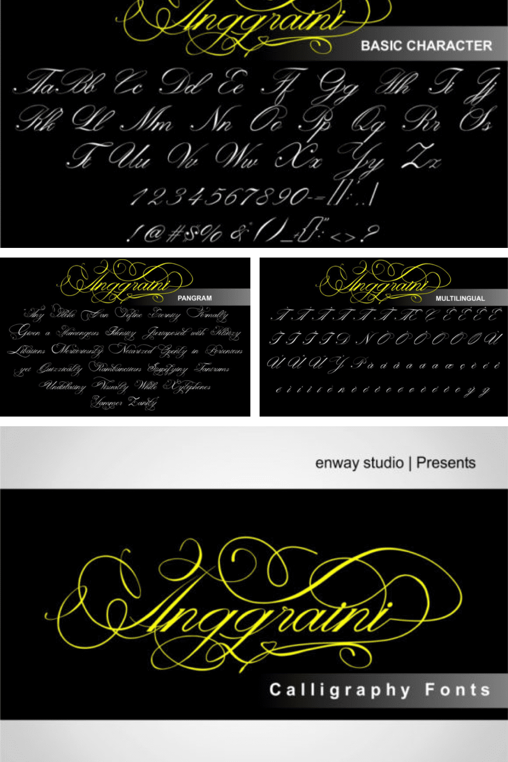 Anggraini Wedding Font.