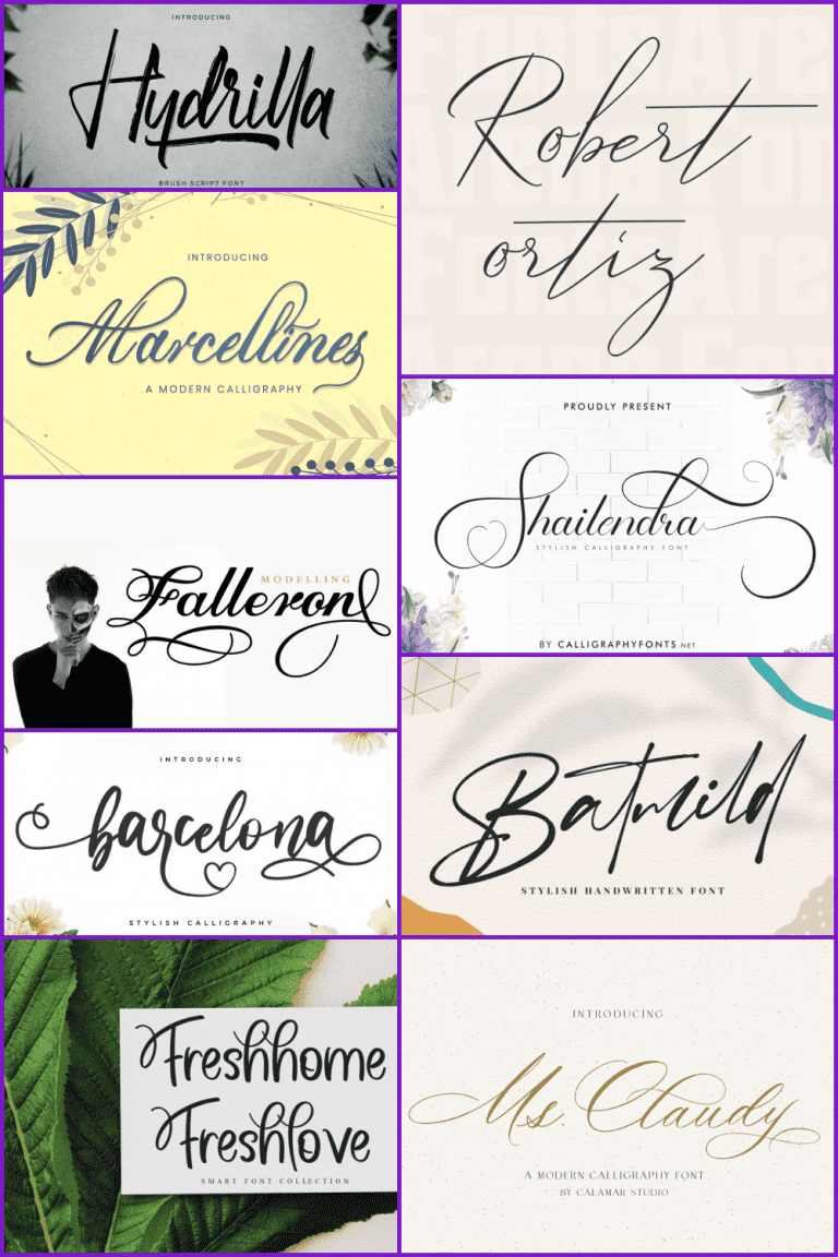 45 Best  Calligraphy  Fonts for 2022 Best  Free and Premium 