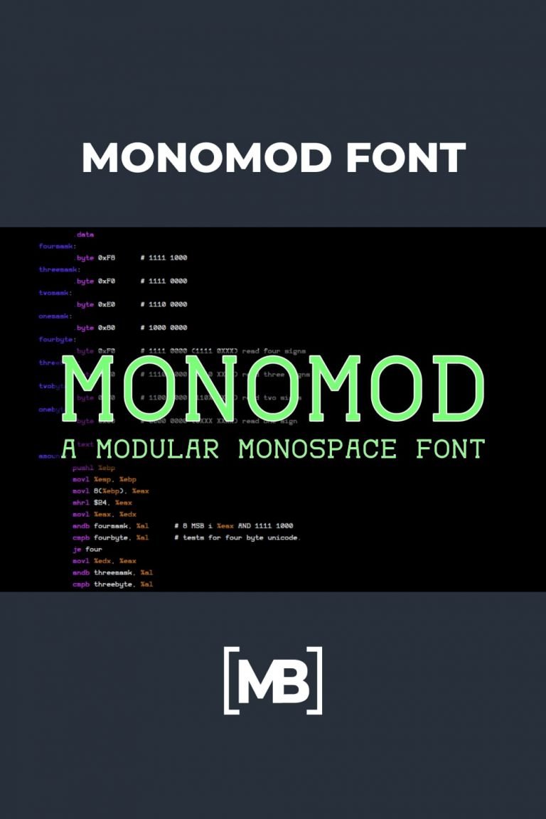 15 Best Monospace Fonts For 2021 Free And Premium Fonts