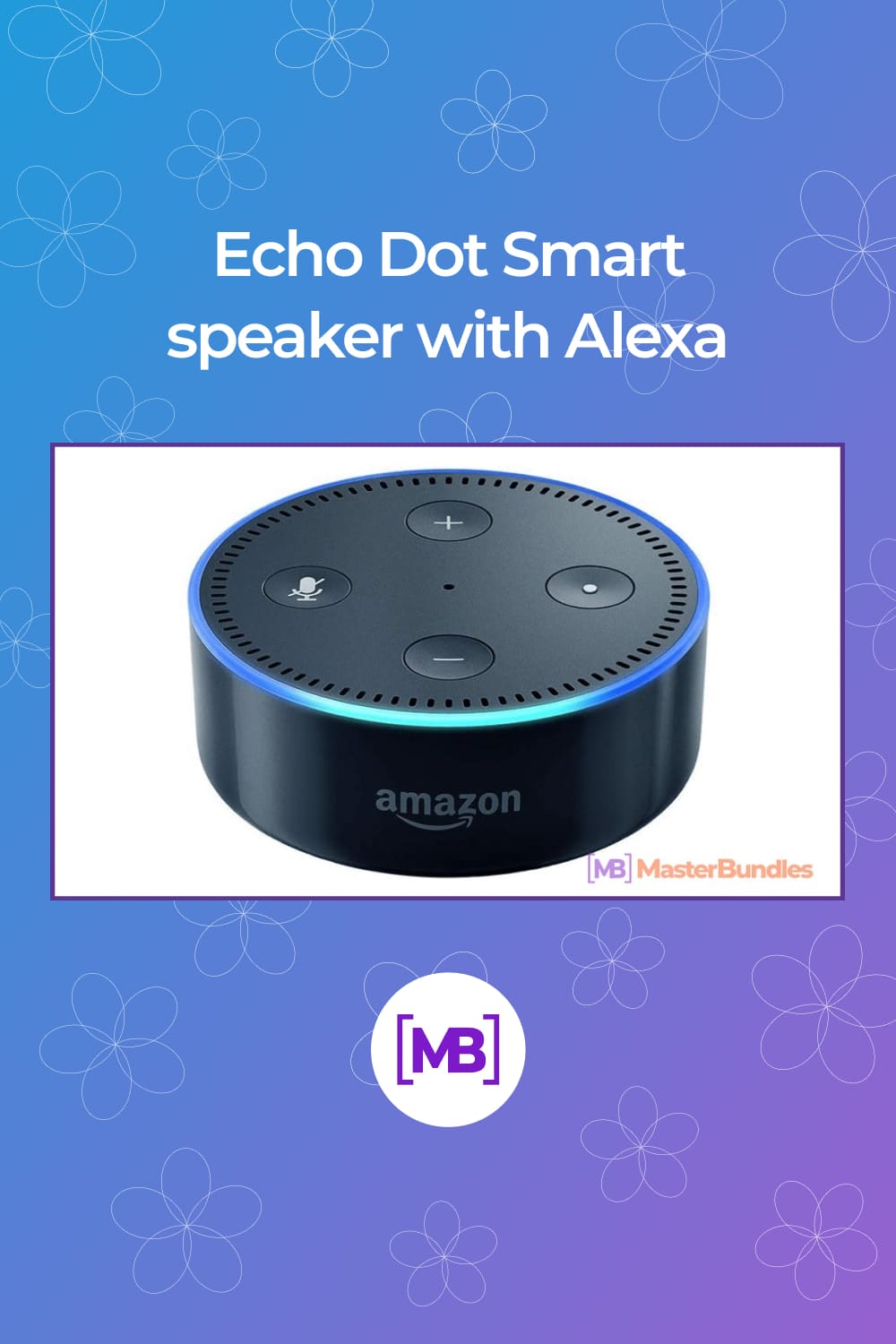 Echo Dot Smart speaker with Alexa.