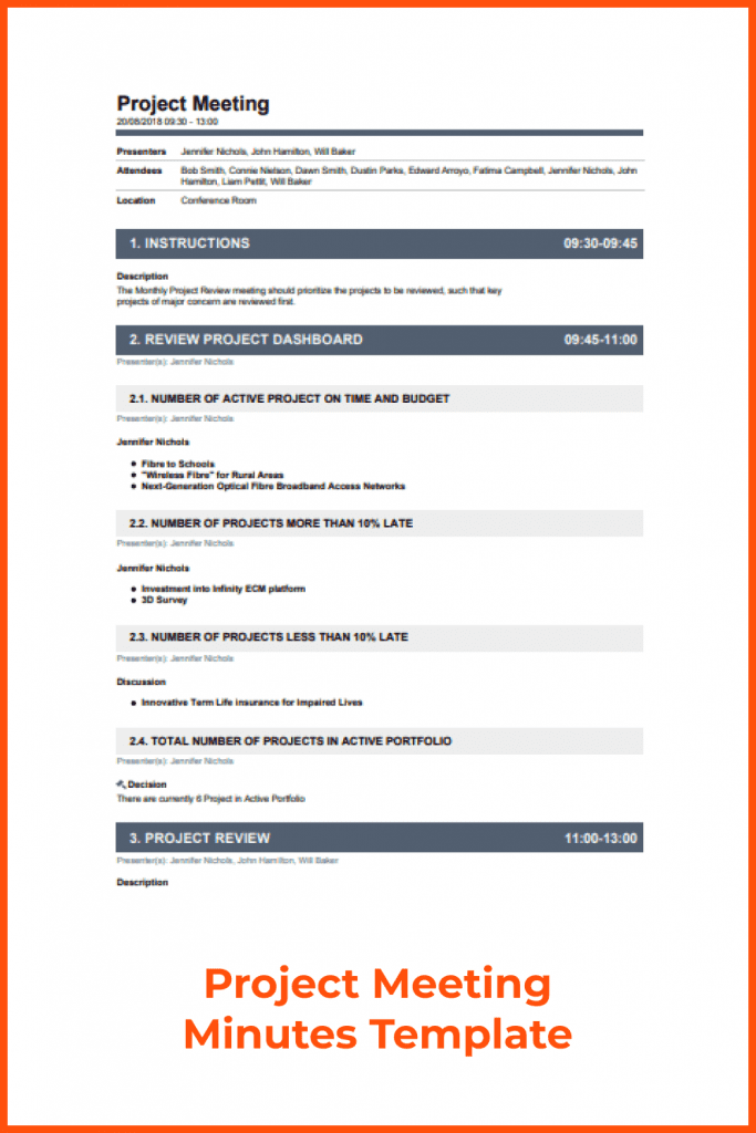 10  Best Meeting Minutes Templates: Free and Premium Templates