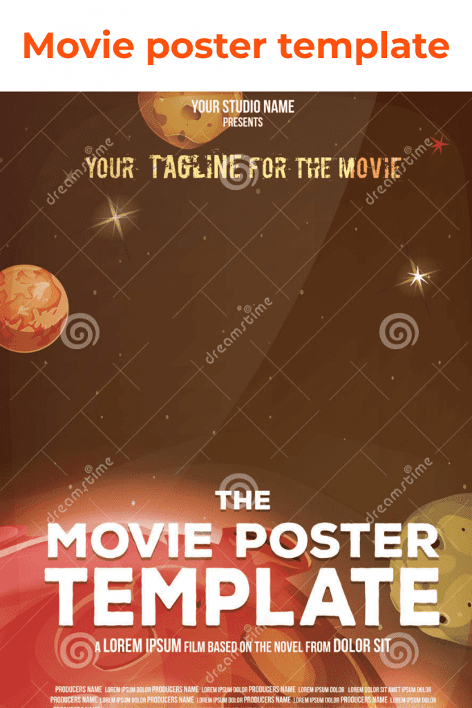 10+ Best Movie Poster Templates for 2021: Free and Premium