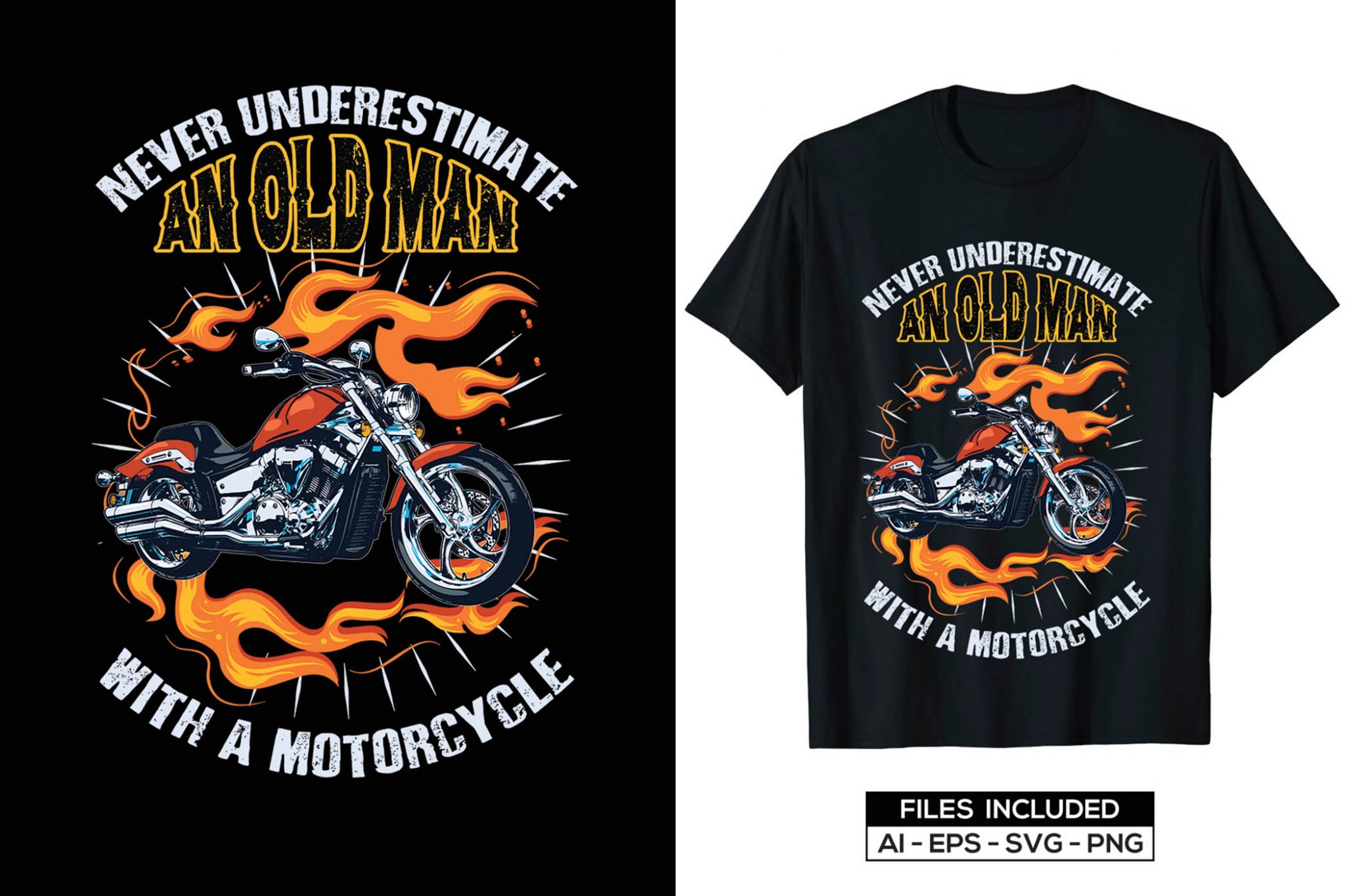 Motorcycle T Shirt Design Svg Bundle Master Bundles