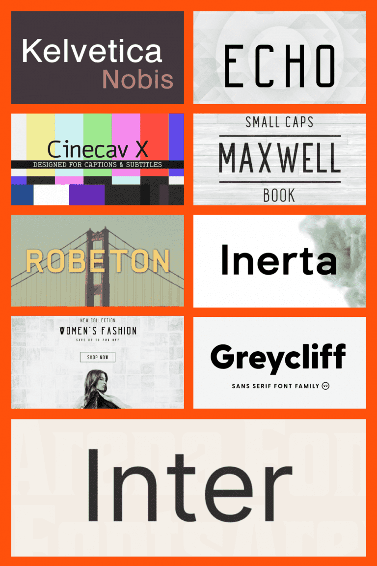 15+ Best Fonts for Subtitles in 2021: Free and Premium Fonts