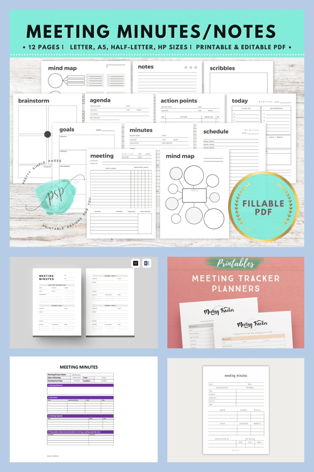 10 Best Meeting Minutes Templates Free And Premium Templates