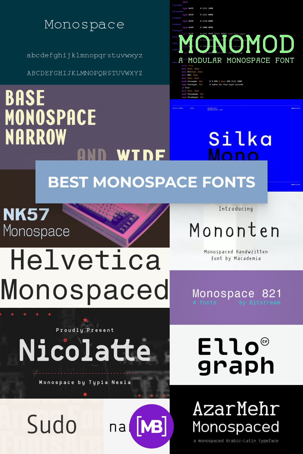 15+ Best Monospace Fonts for 2021: Free and Premium Fonts