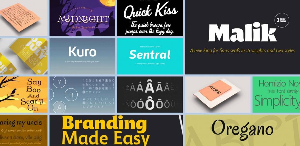 MT 10 Best Fonts for Brochures in 2021 Example.