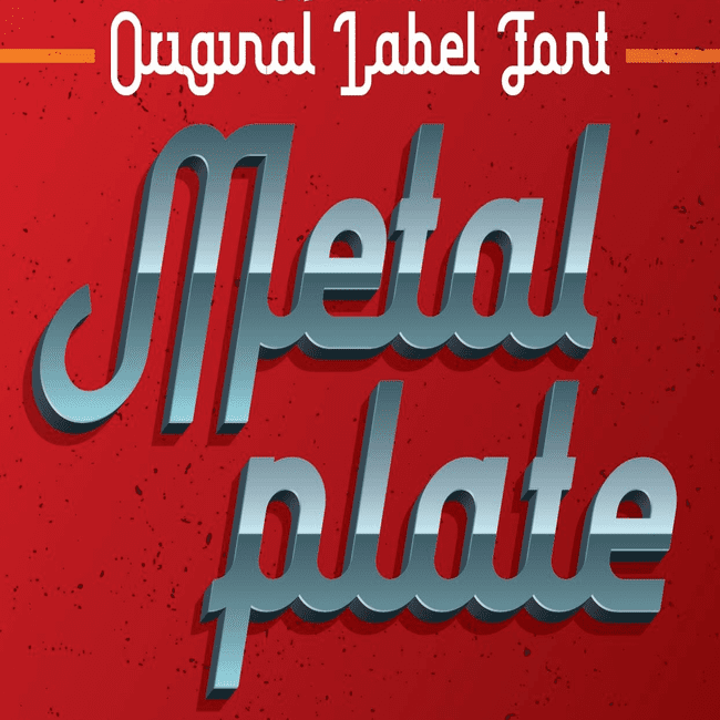 Metal Plate main cover.