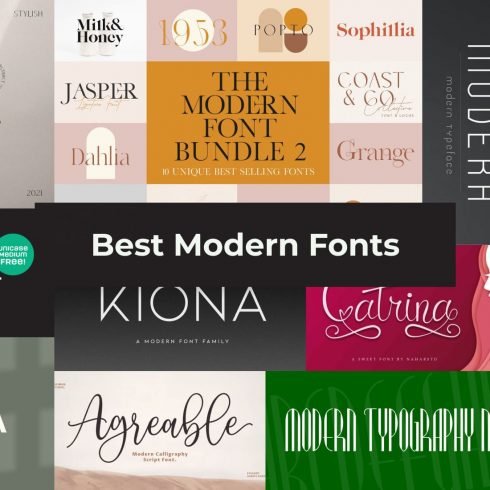 Aisyah - Modern Hand-based Typography - $10 - Master Bundles