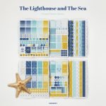 The Lighthouse and The Sea Planner Stickers main cover.