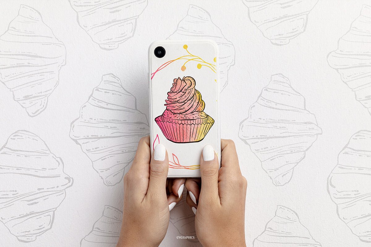 A phone case for real sweet lovers.
