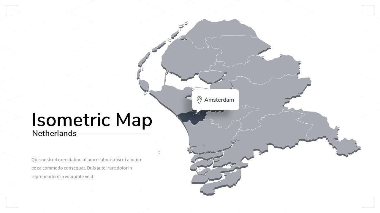 Netherlands map.