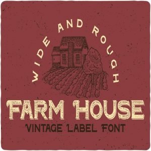 Farm House Vintage Typeface – MasterBundles