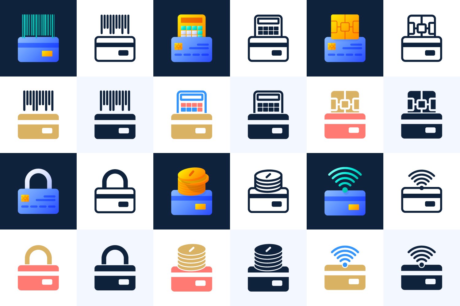 Icons will be a great addition to your presentation and dilute text content.