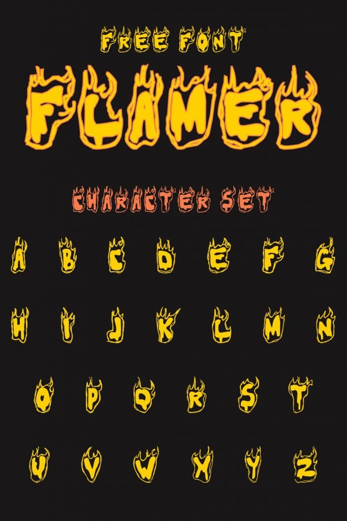 Free Flame Font – MasterBundles