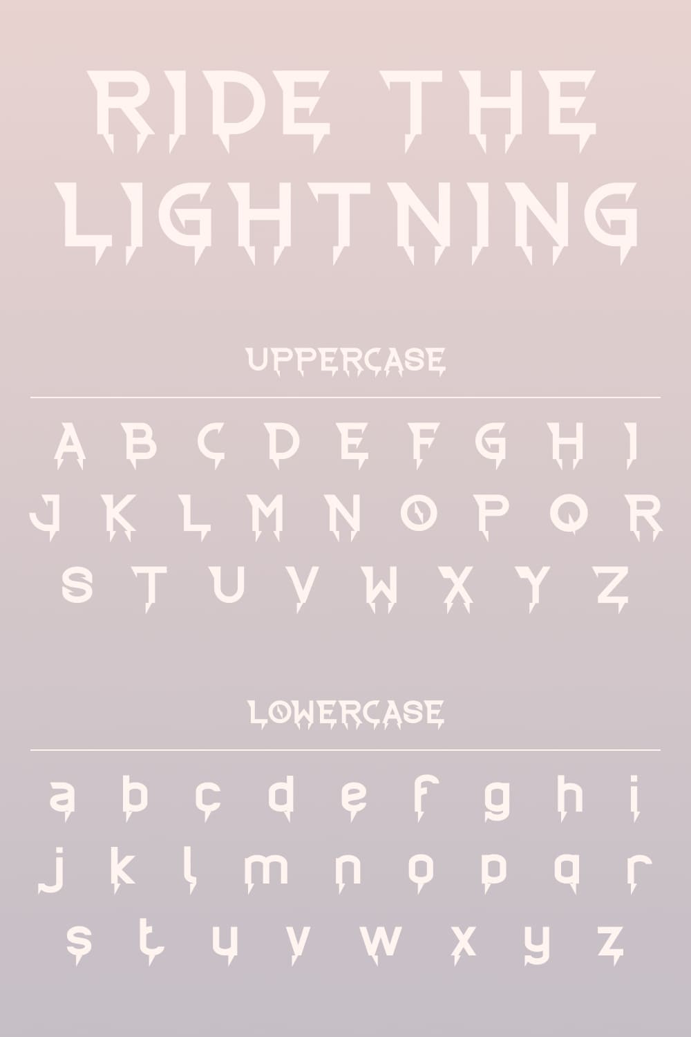 Free lightning font - Pinterest.