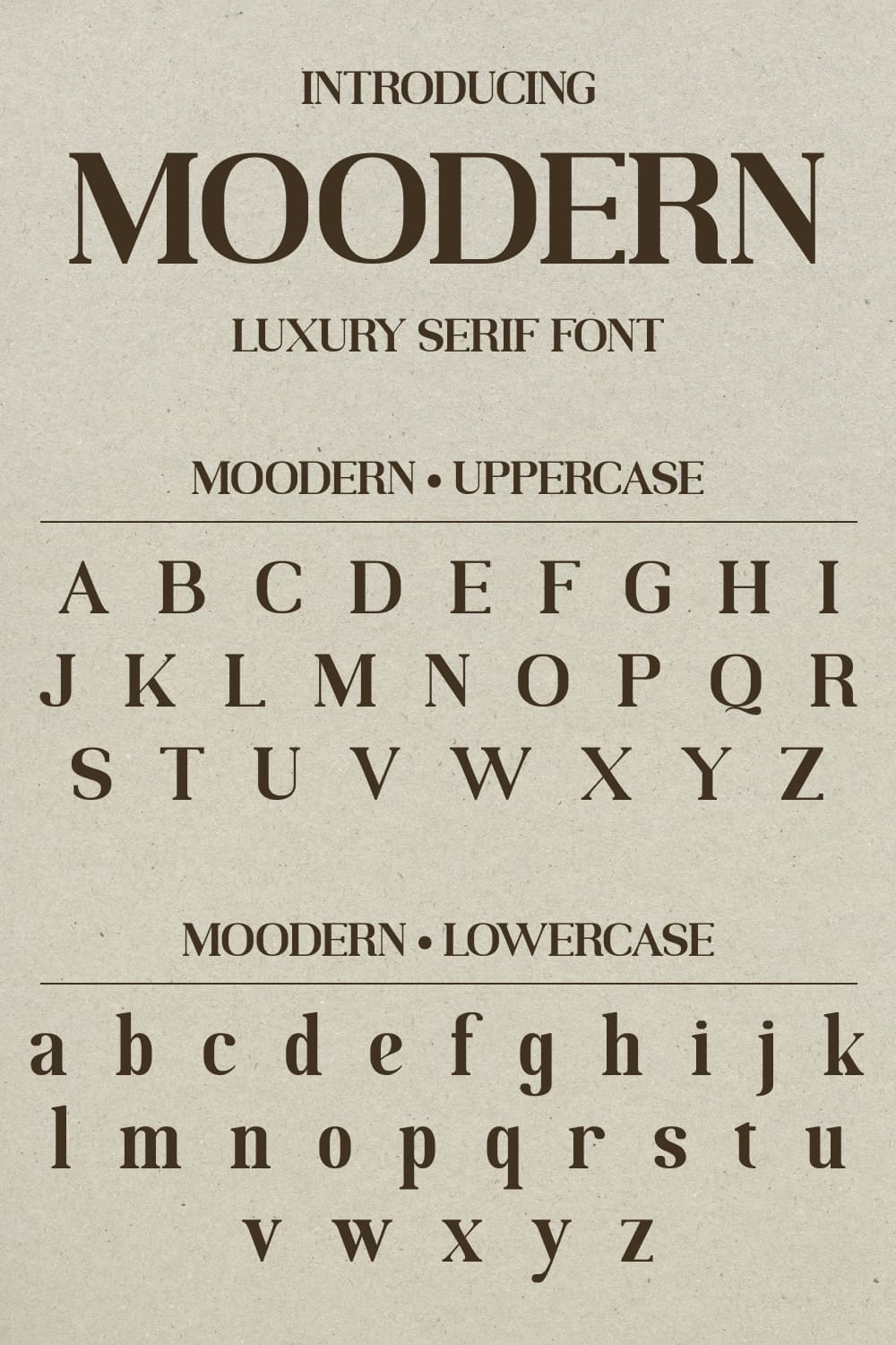 Free modern font - Pinterest.