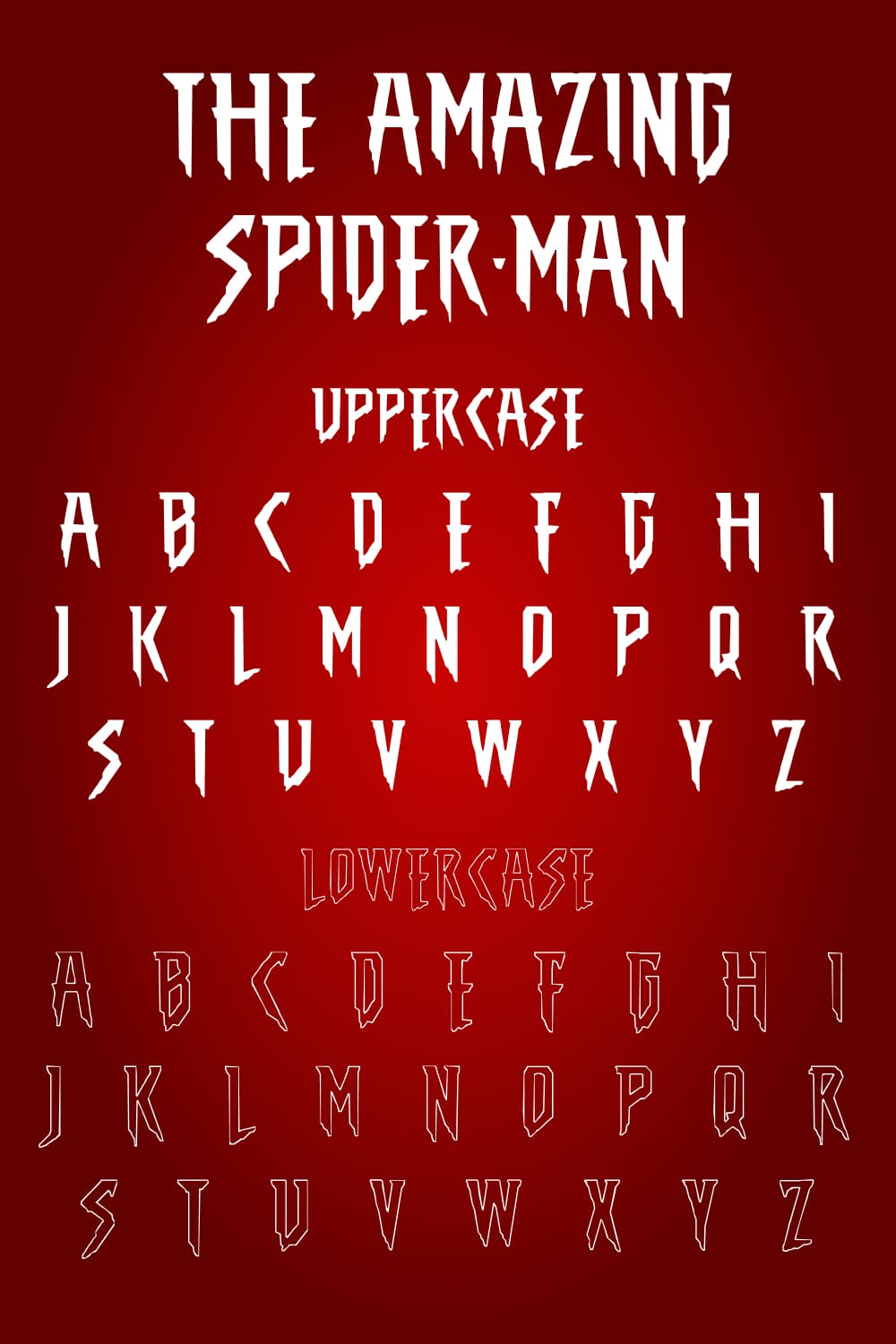 The Amazing Spider - Man Free Spiderman Font – MasterBundles