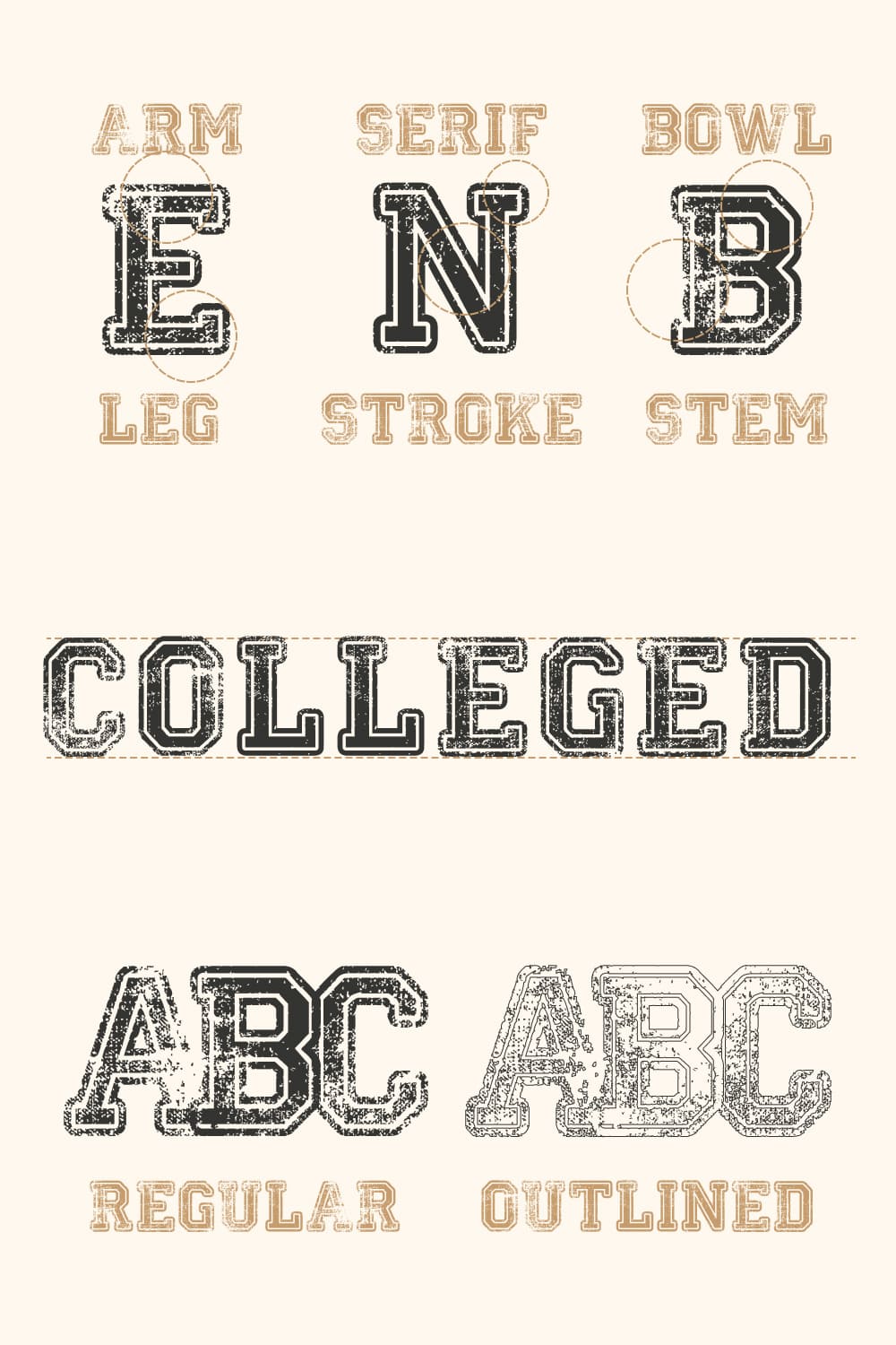 This font is ideal for school sports teams.