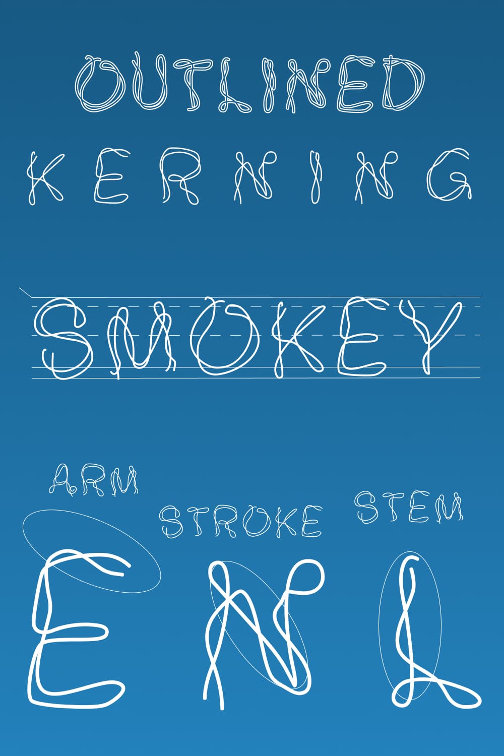 Free smoke font - Pinterest.
