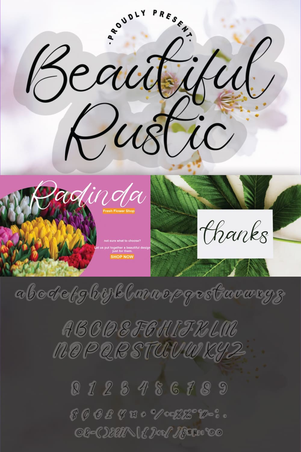 This is a sweet, all round and flexible handwritten font. Warm, quirky and jolly, this font will turn each of your project ideas into real works of art.