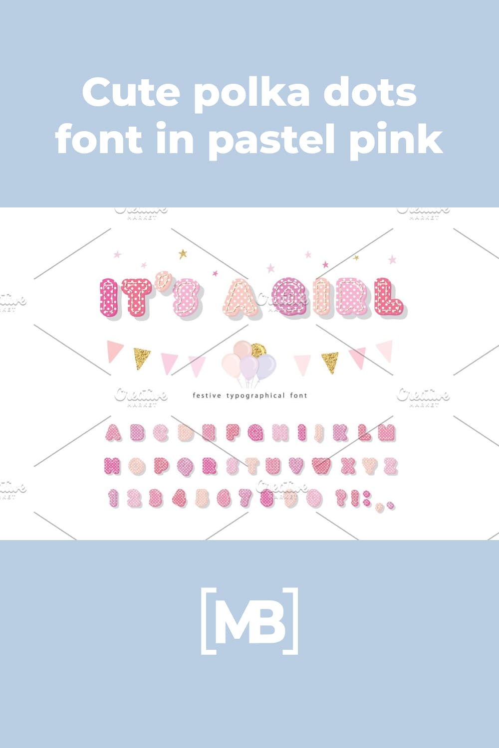 Cute polka dots font in pastel pink. Paper cutout ABC letters and numbers. Funny alphabet for girls.