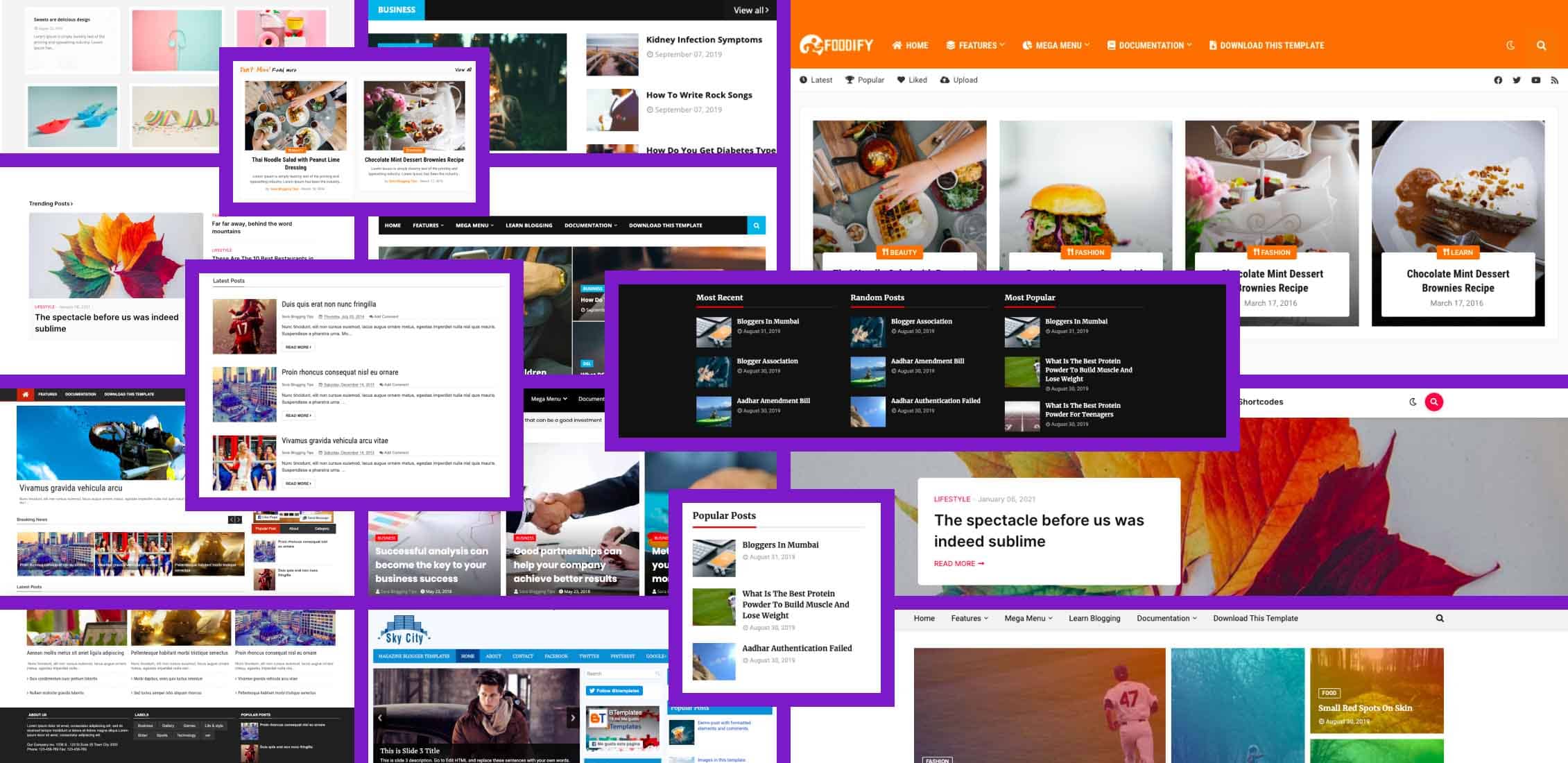10 Best responsive blogspot templates in 2021 Example.