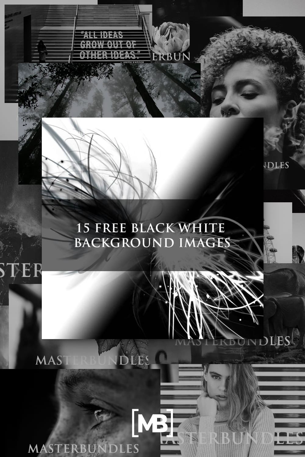 Black white background images.