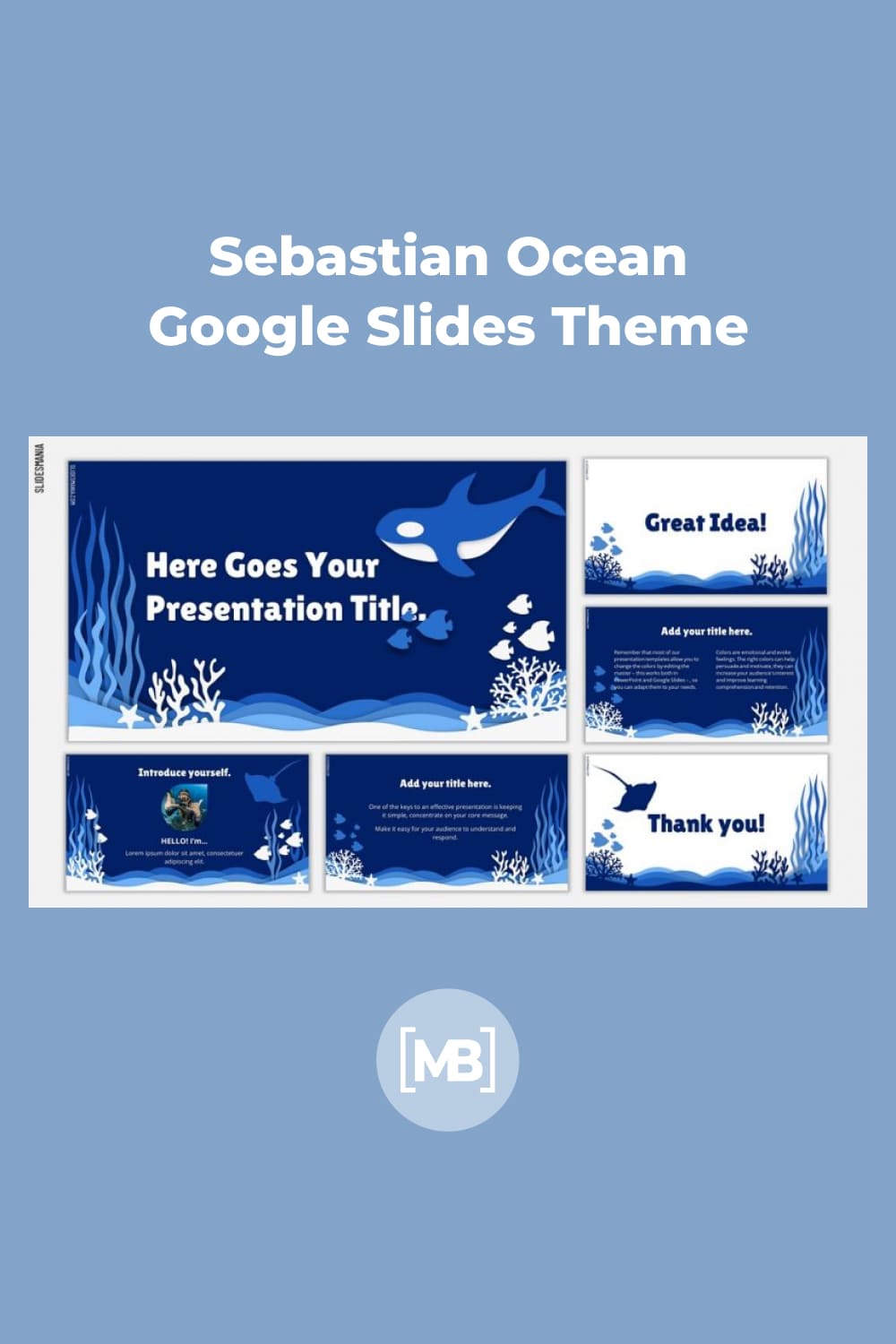 10+ Best Ocean Google Slides and PowerPoint Themes for 2021 | MasterBundles