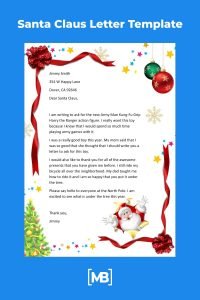 10+ Best Christmas Letter Templates . Best Free and Premium Templates