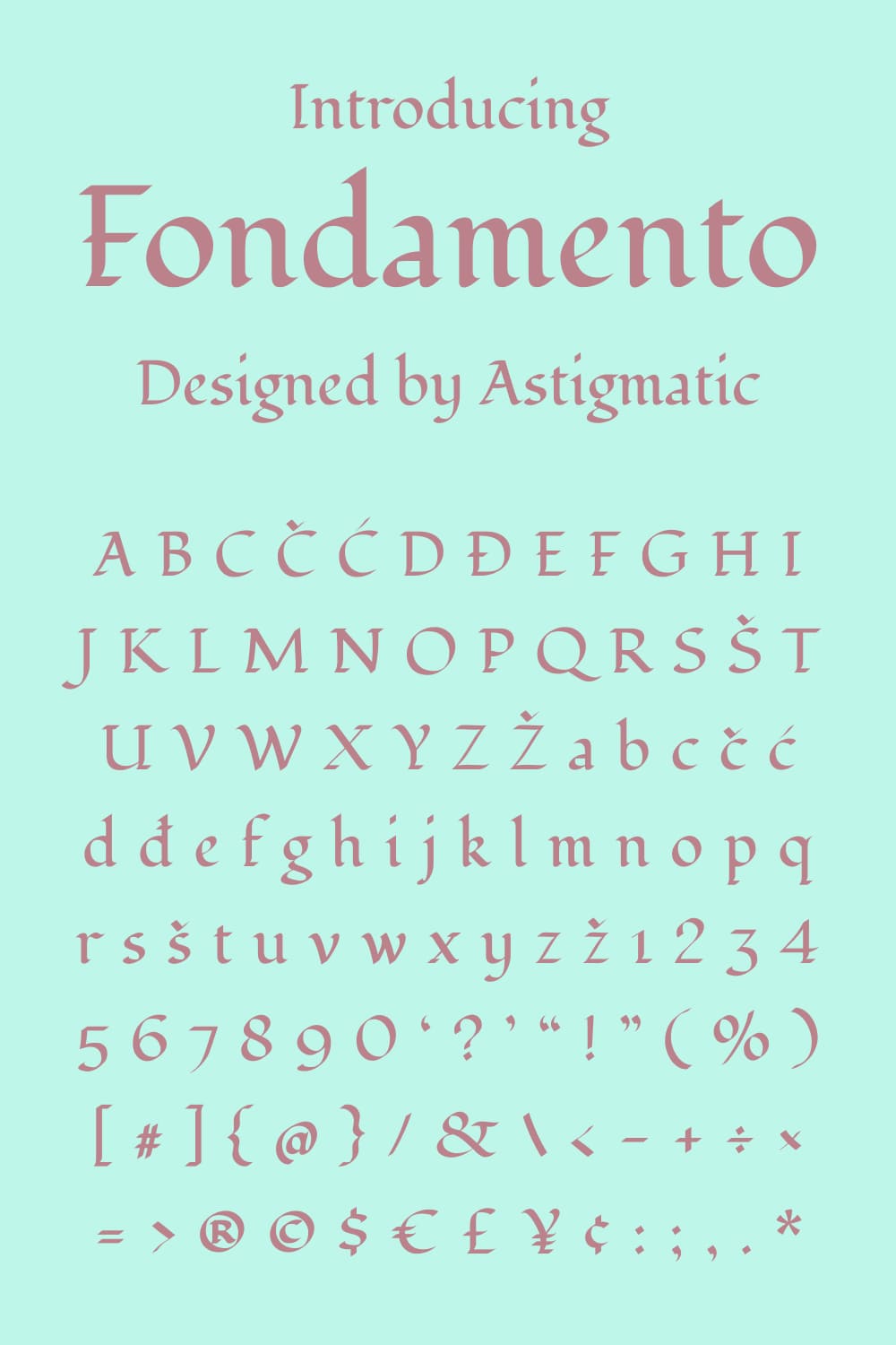 Fondamento is calligraphic lettering styles based on the traditional Foundational Hand, a basic teaching style.