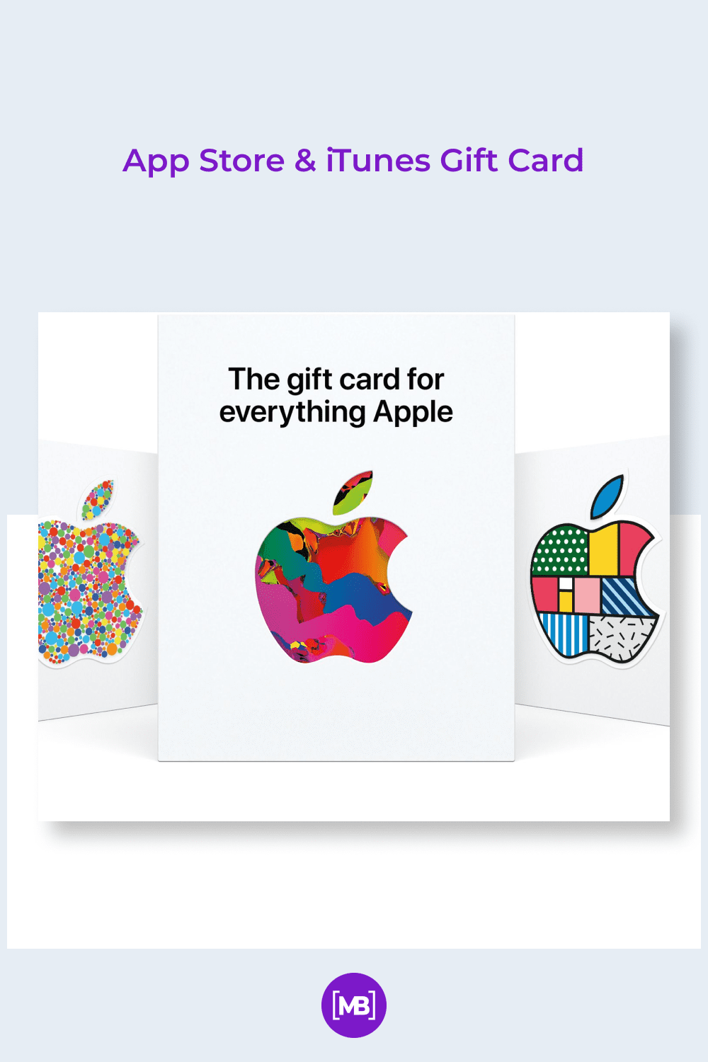 The Apple gift card looks no worse than the company's products.