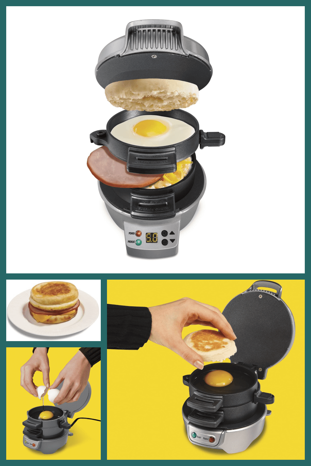 A great device for a quick breakfast when you've overslept or consciously lay down longer than usual.