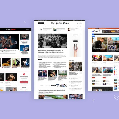 25 Unique and Easy-to-use WordPress Newspaper Themes 2023 26 featured images.