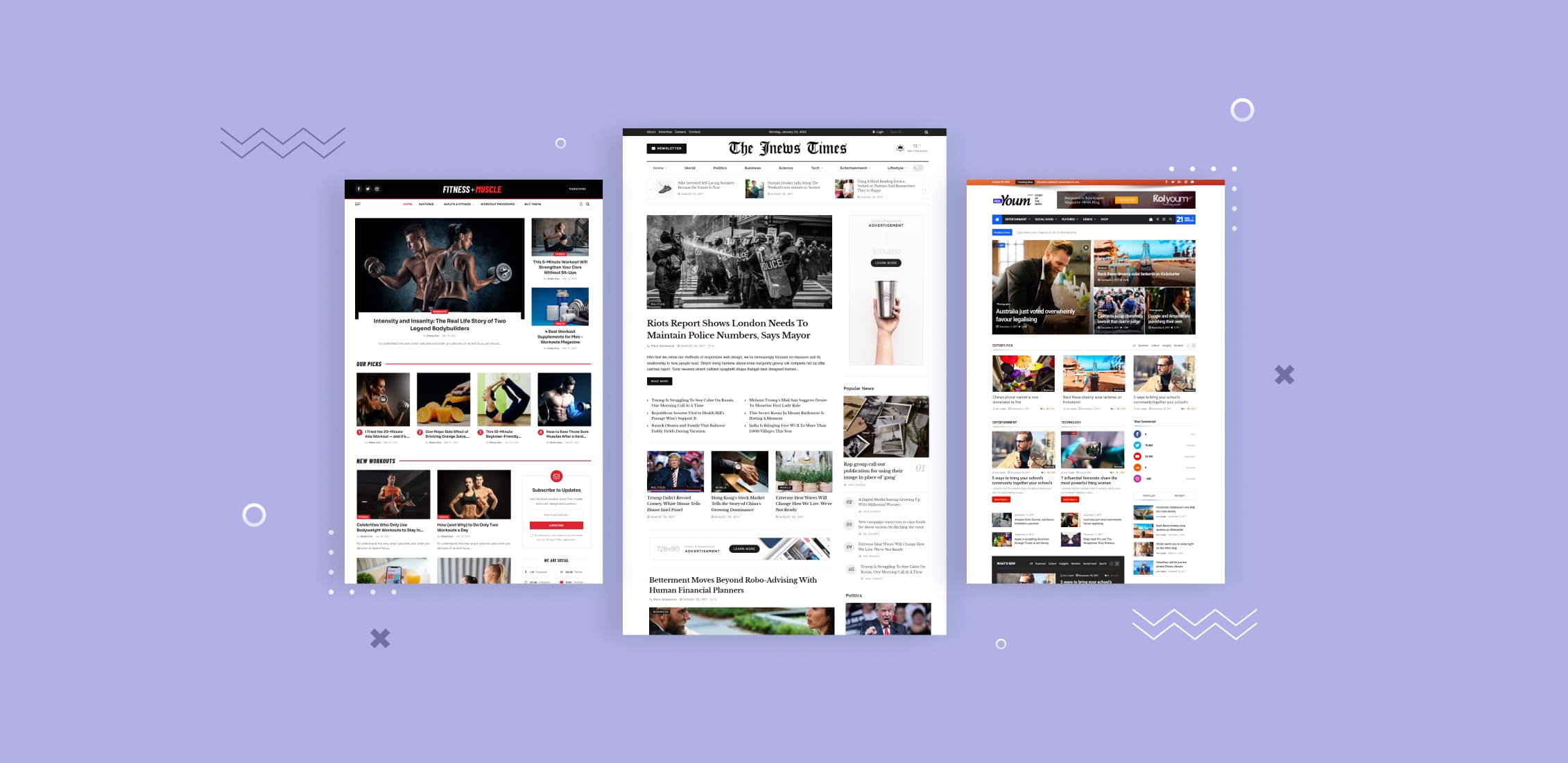 25 Unique and Easy-to-use WordPress Newspaper Themes 2023 26 featured images.