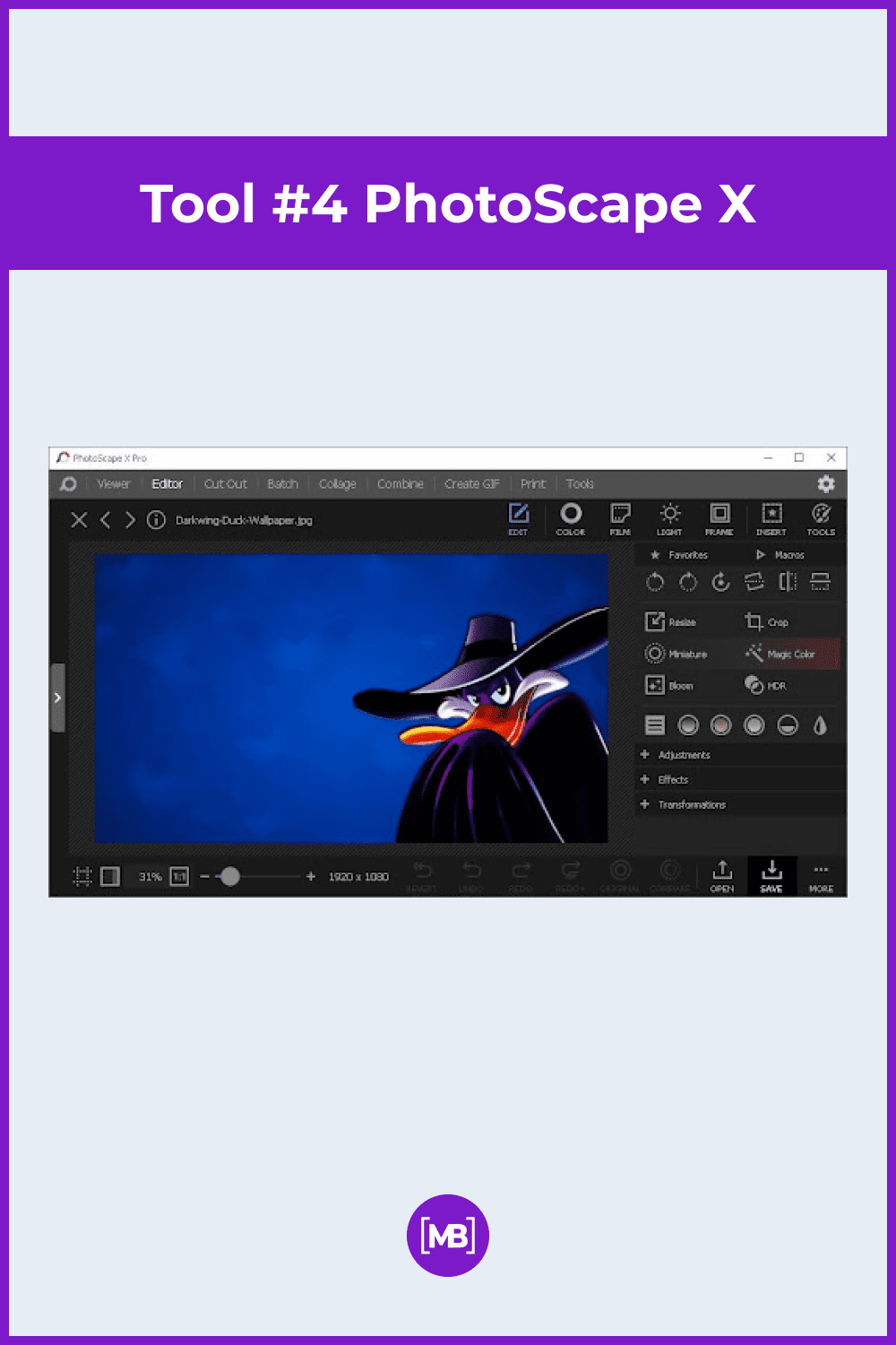 PhotoScape X: como criar GIF no computador