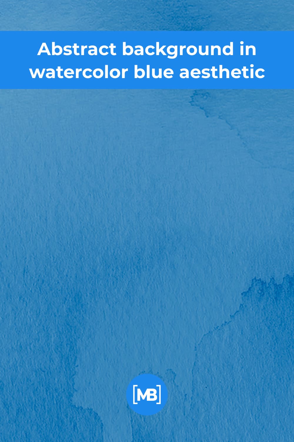 Abstract background in watercolor blue aesthetic.