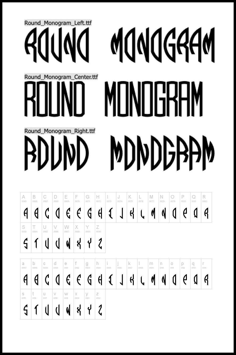 circle-monogram-fonts