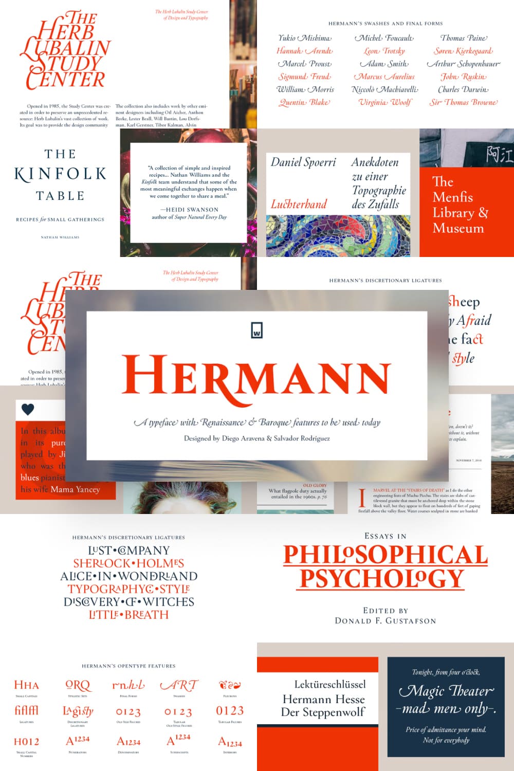 Hermann is one of our most readable typefaces so far.