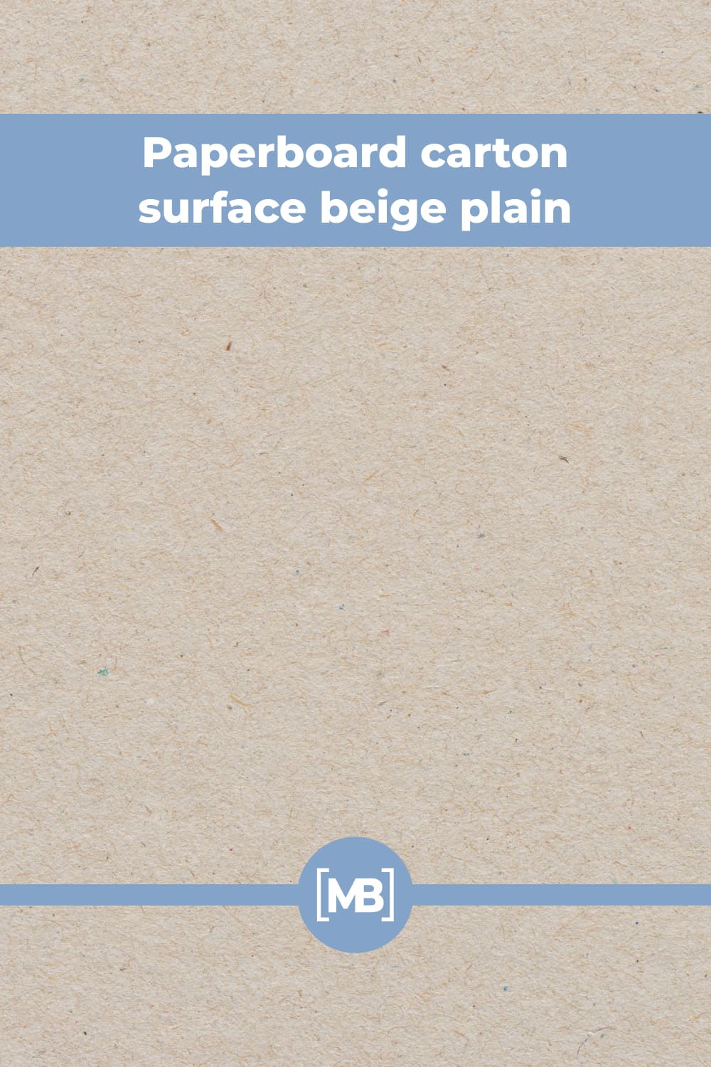 Paperboard carton surface beige plain.