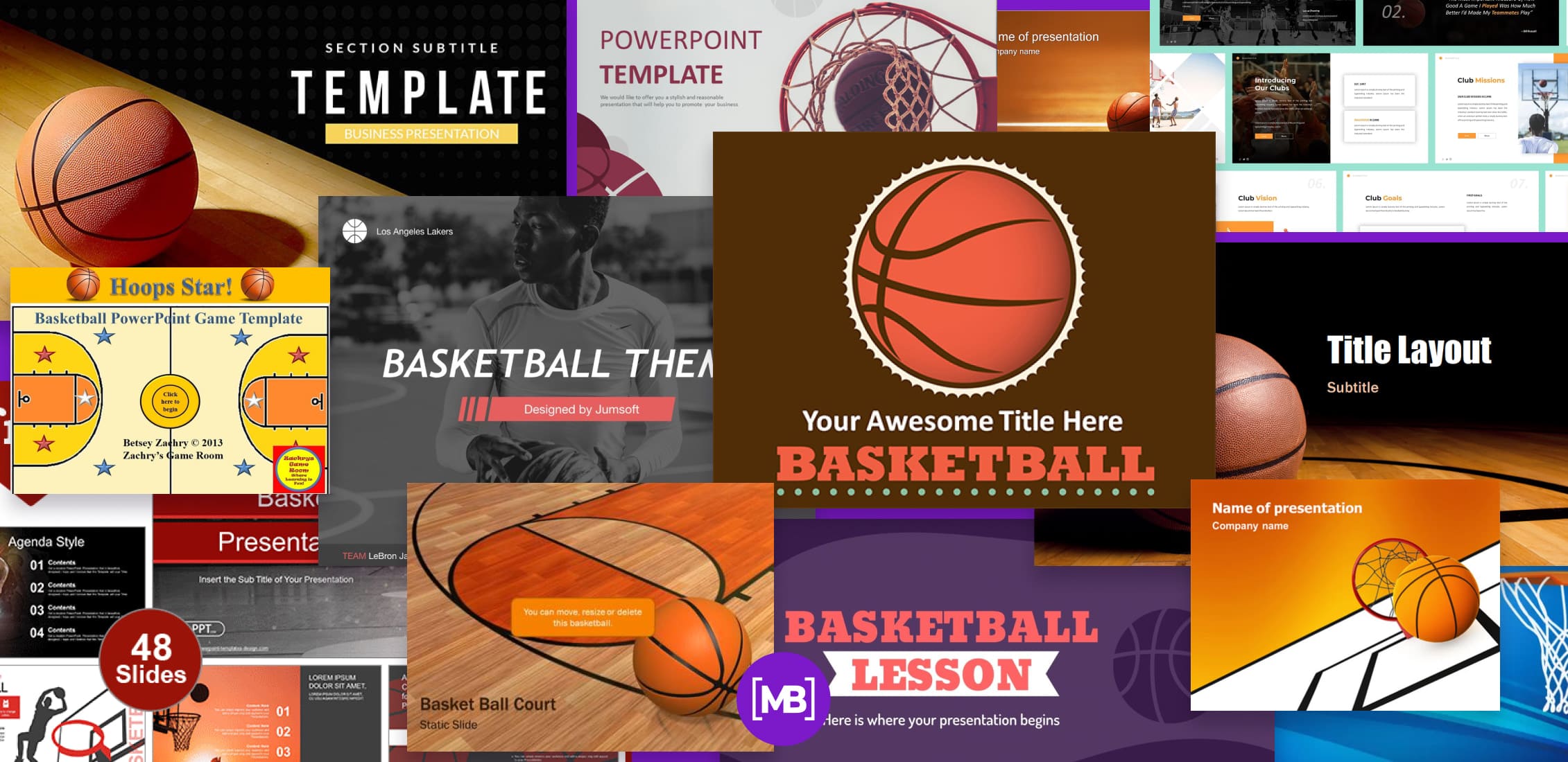 Best Basketball PowerPoint Templates Post Example.