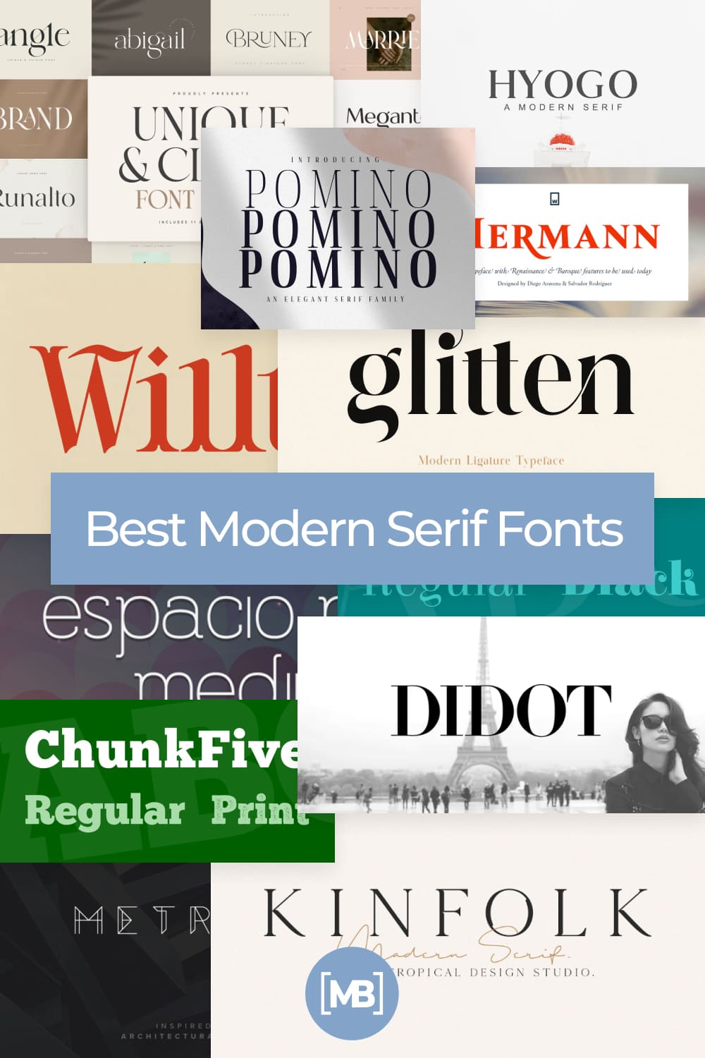 Modern Serif Fonts Pinterest.