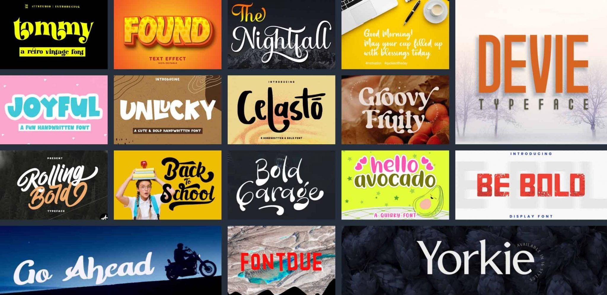 download beautiful fonts for photoshop