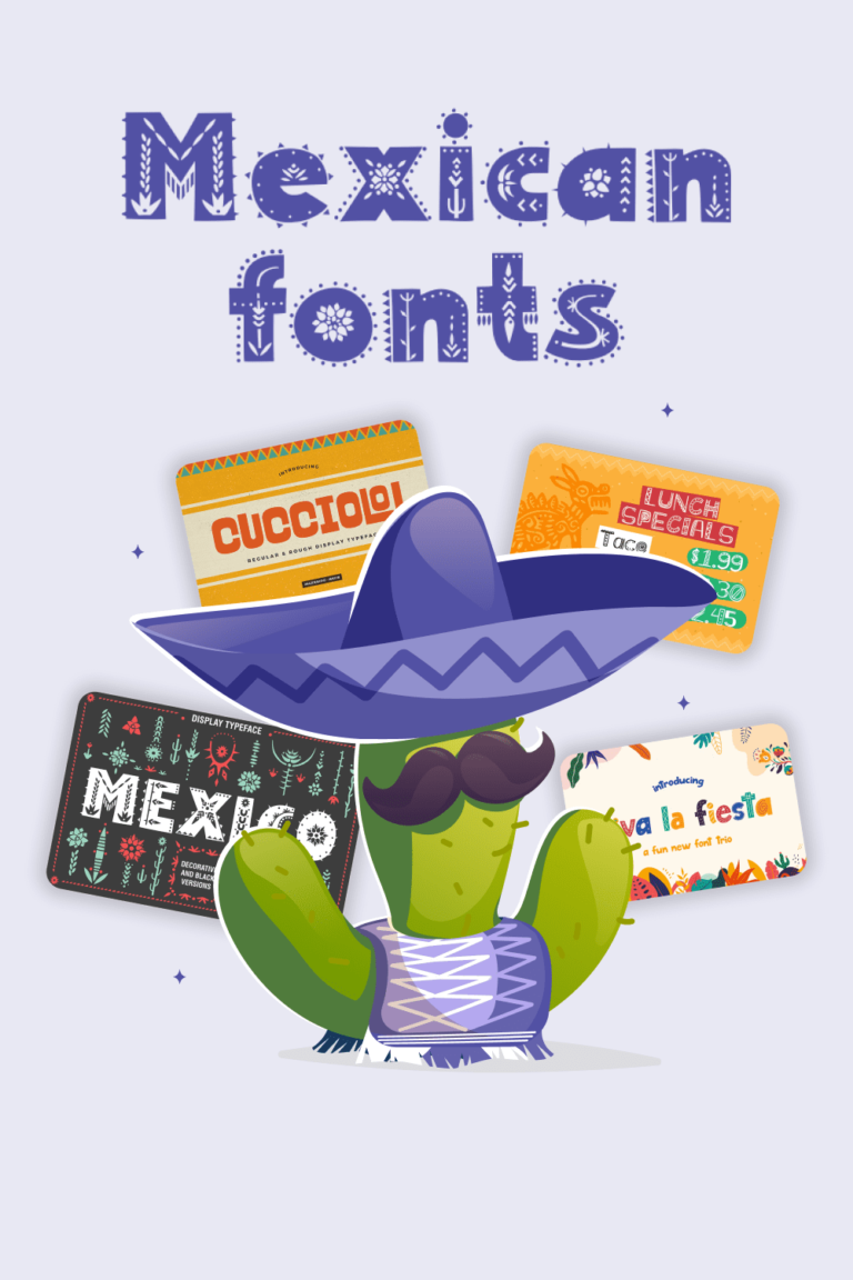 20 Best Mexican Fonts for Spicy Designs – MasterBundles