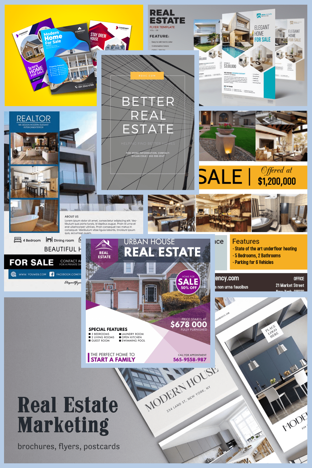 Real Estate Flyers Templates Pinterest.