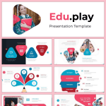 Eduplay Smart Powerpoint Template main cover.