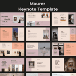 Maurer Keynote Template main cover.