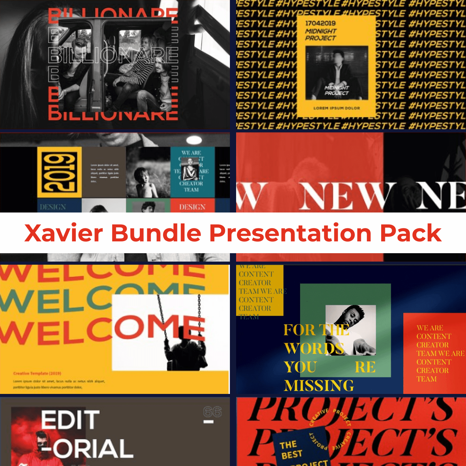 Xavier Bundle Presentation Pack main cover.